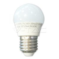 LED Bulb - LED Bulb - 6W E27 G45 Warm White